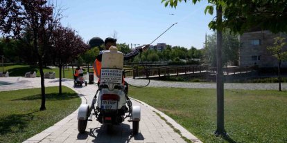 Elazığ’da ilaçlama çalışmaları sürüyor
