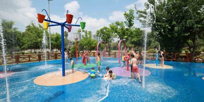 Yüreğir Belediyesi su oyun parkları yaz sezonunu açtı