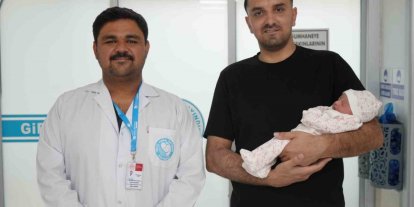 Normal doğum için 503 kilometre katetti