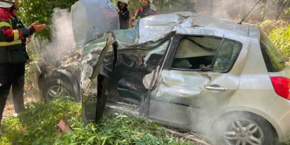Germencik’te trafik kazası: 1 ölü, 1 yaralı