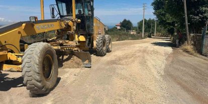 Düzce’de köylerde alt yapı çalışmaları sürüyor