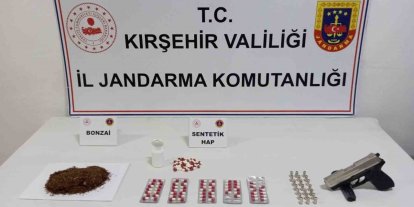 Kırşehir’de uyuşturucu operasyonu