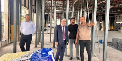 Dilovası’nın yeni belediye binası yükseliyor