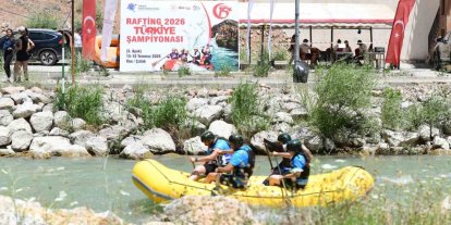 Türkiye Rafting Şampiyonası 3. ayak yarışları Van’da başladı