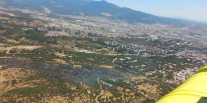 Bornova’daki yangın kontrol altında