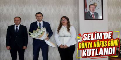 Dünya Nüfus Günü’nde Kaymakam Semiz’e Ziyaret