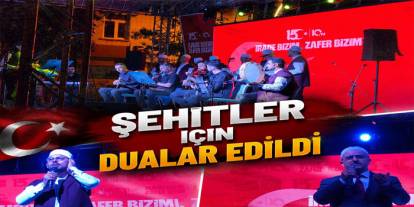 Kars’ta 15 Temmuz Dualarla Anıldı