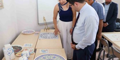 Arsuz’da çinicilik yeniden hayat buldu