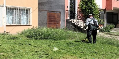 Söğüt’te çim biçme ve ilaçlama çalışmaları aralıksız devam ediyor