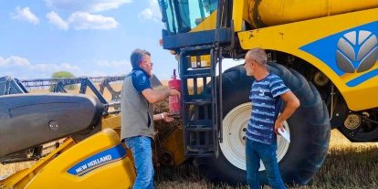 Biçerdöver denetimleri sürüyor