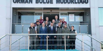 Vali Hacıbektaşoğlu’ndan Orman Bölge Müdürlüğü’ne Ziyaret