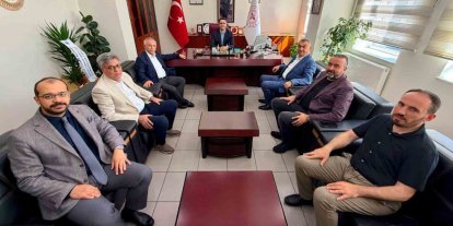 Kayseri Devlet Hastanesi’nde sağlık hizmetleri ile sanayi kuruluşları arasındaki iş birliği görüşüldü
