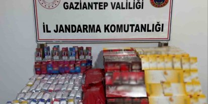 Gaziantep’te 1 milyon TL değerinde kaçak malzeme ele geçirildi: 3 gözaltı