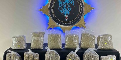 Çorum’da 9 kilo skunk ele geçirildi: 1 tutuklama
