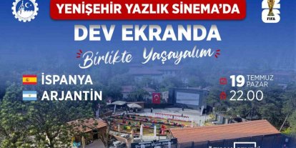 Karabük’te dünya kupası finali dev ekranda izlenecek