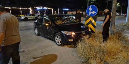 Eskişehir’de otomobil ile ticari taksi çarpıştı