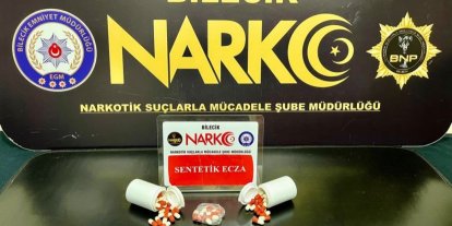 Bilecik’te uyuşturucu operasyonuna 2 gözaltı