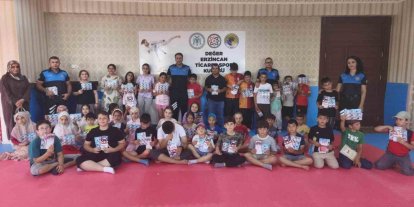 Erzincan’da öğrencilere güvenlik eğitimi verildi