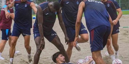 Trabzonspor kumda çalıştı