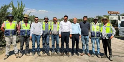 Başkan Şahin’e Araban’daki asfalt hizmeti için teşekkür