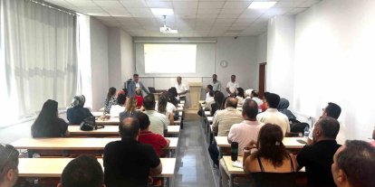 Hatay’da eğitim kurumlarında yöneticilik görevi alacak personele eğitim veriliyor