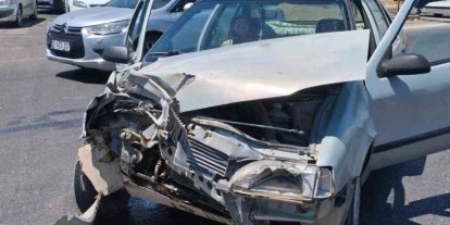 Diyarbakır’da trafik kazası: 1 yaralı