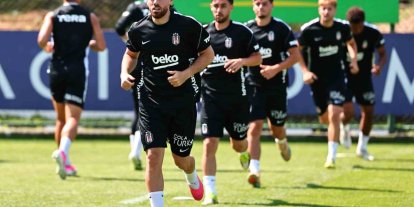 Beşiktaş, Midtjylland maçı hazırlıklarını sürdürdü