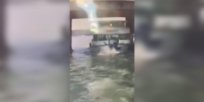 Gemi personelinin hayatını kaybettiği kazanın görüntüleri ortaya çıktı