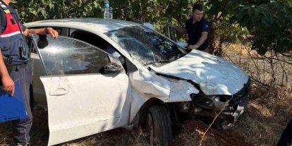 Gönen’de trafik kazası: 1 yaralı