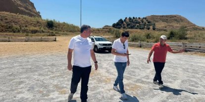 Germencik’te 7. Geleneksel Boğa Güreşi için hazırlıklar sürüyor