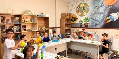 Başiskele’de miniklerin yaz tatili bilim ve teknolojiyle dolu geçiyor