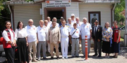 Marmaris’te Kıbrıs Gazileri: "Yine çağrılsa vatan için göreve hazırız"