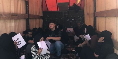 Edirne’de kapalı kasa kamyonette 20 düzensiz göçmen yakalandı