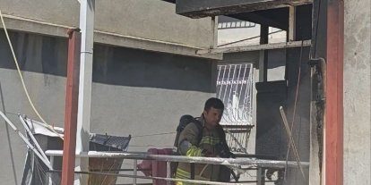 Defne’de ev yangını yaşandı