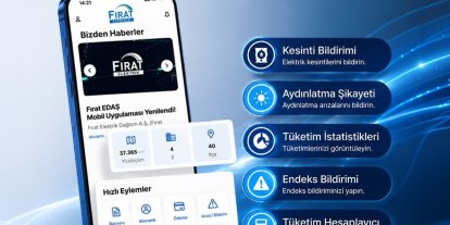 Fırat EDAŞ mobil uygulamasını yeniledi