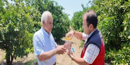 Andırın’da faydalı böcek ile doğal mücadele