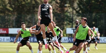 Beşiktaş, Midtjylland maçı hazırlıklarını sürdürdü