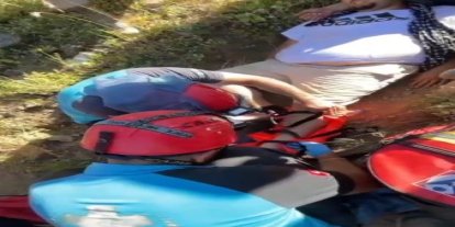 Tunceli’de ayağını burkan genç için ekipler seferber oldu