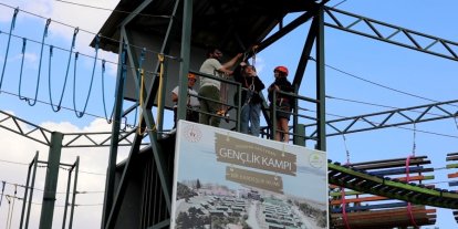 Kırşehir’deki Ahi Evran Gençlik Kampı gençlerin buluşma noktası oldu