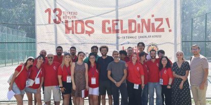 Tiyatroseverler, 13. Tiyatro Köyü’nde buluştu