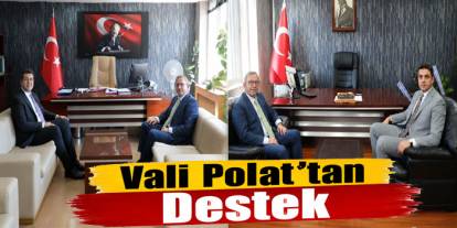 Vali Polat’tan Yeni Vali Yardımcılarına Hayırlı Olsun