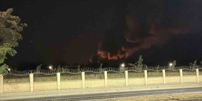 Eskişehir’de TEI fabrikasında korkutan yangın