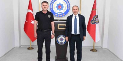 Erzincan eski İl Emniyet Müdürü Kurt’tan Baybaba’ya ziyaret