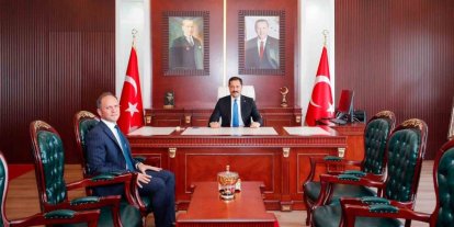 Vali Masatlı, Erzin’de temaslarda bulundu