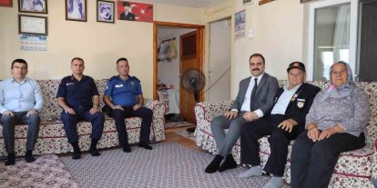 Kaymakam Battal, şehit ailesi ve gaziyi yalnız bırakmadı