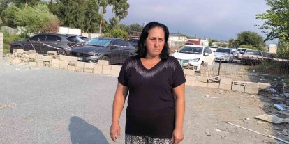 İş yerine ruhsat verilmeyince yolu kapattı: "Burada yol diye bir şey yok, burası bizim arsamızın içinde"