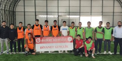 Yaz Kur’an kursu öğrencileri futbol turnuvasında buluştu