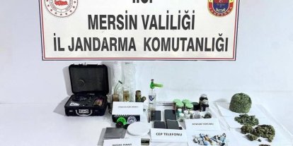 Uyuşturucu taciri 2 şüpheli yakalanıp tutuklandı
