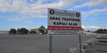 Kütahya’da gürültü ve güvenlik şikâyetleri sonrası drift pisti kapatıldı