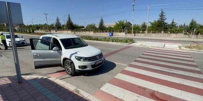 Karaman’da SUV aracın çarptığı kız çocuğu yaralandı